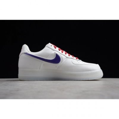 Nike Air Force 1 Lv8 Beyaz / Mor / Açık Kırmızı Kaykay Ayakkabı Türkiye - LQH3LSCW